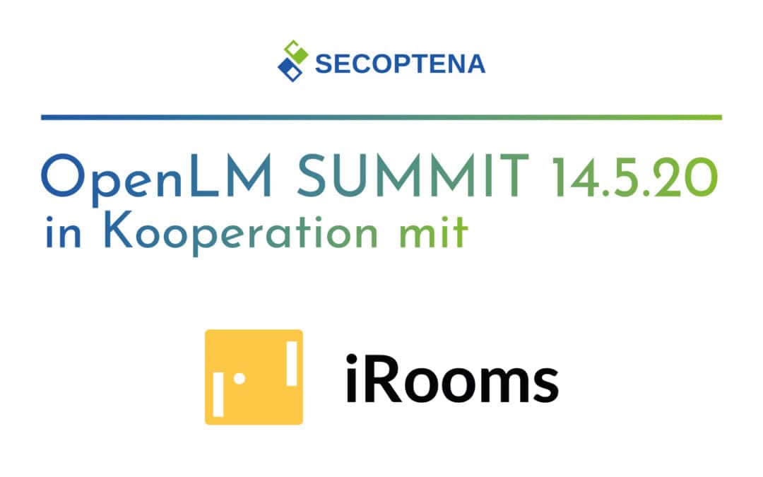 OpenLM Summit am 14.05.2020 – Virtuelle Konferenz in Zusammenarbeit mit iRooms