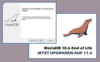 MariaDB 10.6 Upgrade erforderlich